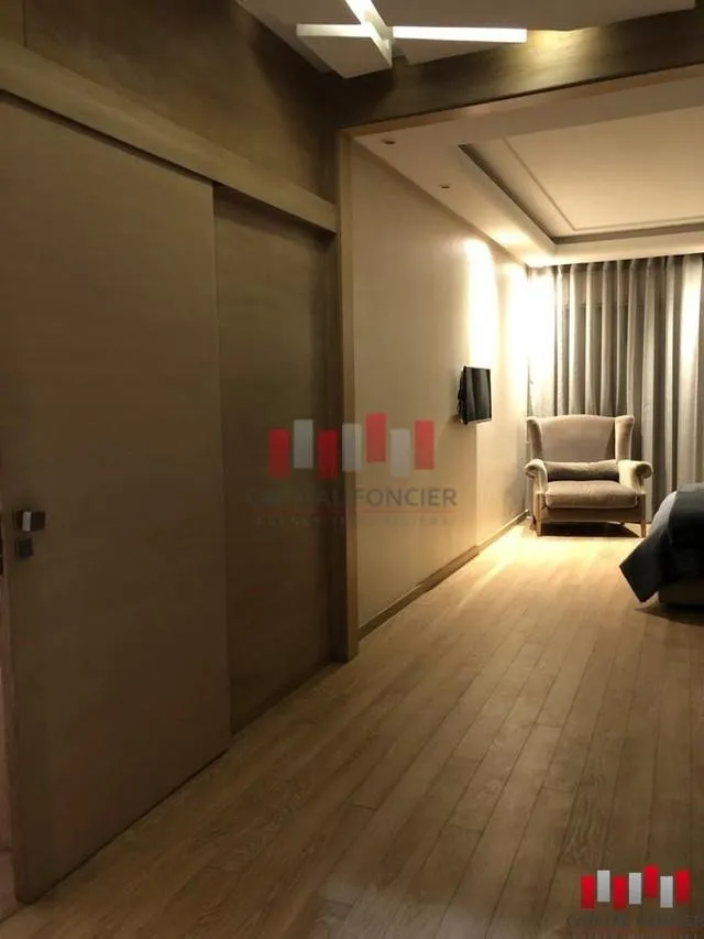 SUPERBE APPARTEMENT MEUBLE A LOUER, DEUX CHAMBRES, QUARTIER RACINE - CASABLANCA - الدار البيضاء (4)