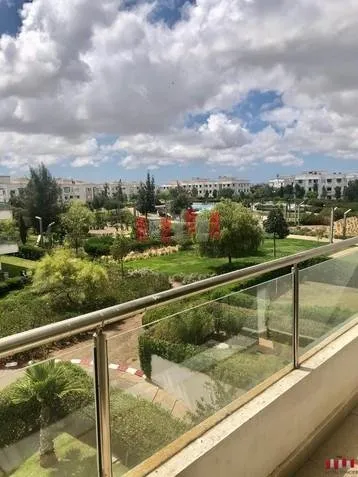 DEUX CHAMBRES MEUBLE AVEC VUE SUR PISCINE/BOUSKOURA - الدار البيضاء