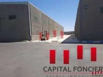 Terrain industriel a la location de 3.000 m au sein d un parc industriel en plein zone industrielle sidi bernoussi a la location - الدار البيضاء