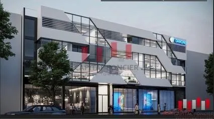 Immeuble neuf R + 3 en plein bld ghandi de 2.470 m de surface exploitable de bureaux a la location Ref i22 25 - الدار البيضاء