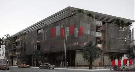 Immeuble professionnel neuf R + 3 de 3777 m de surface exploitable a la location quartier oasis i21 13 - الدار البيضاء