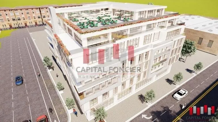Immeuble neuf R +5 de 4.900 m de surface utile a la location en plein quartier CIL Ref i 22 8 - الدار البيضاء (2)