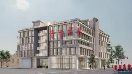 Immeuble neuf R +5 de 4.900 m de surface utile a la location en plein quartier CIL Ref i 22 8 - الدار البيضاء