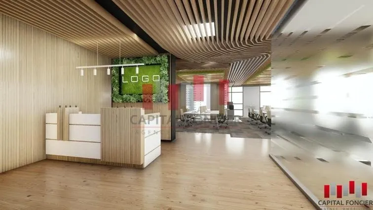 Immeuble neuf R +5 de 4.900 m de surface utile a la location en plein quartier CIL Ref i 22 8 - الدار البيضاء (4)