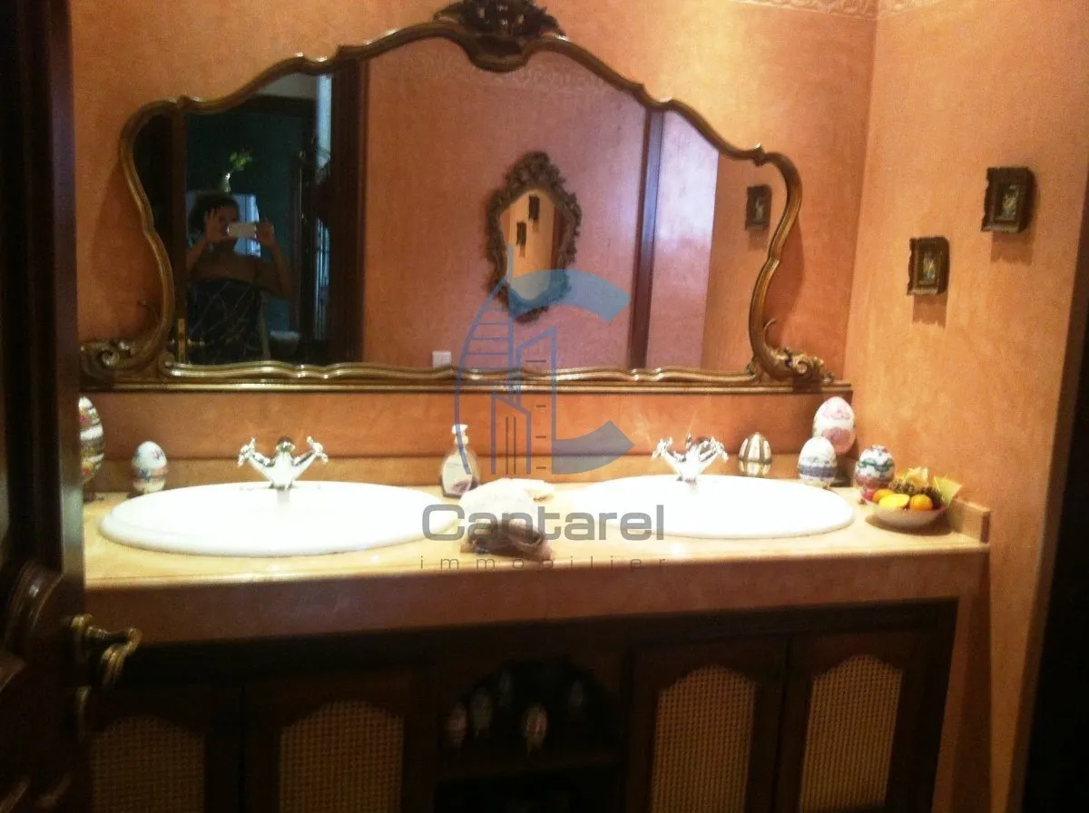 Location villa à Bouskoura - الدار البيضاء (3)