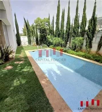 DAR BOUAZZA /BELLE VILLA MEUBLEE  EN RESIDENCE FERMEE - الدار البيضاء