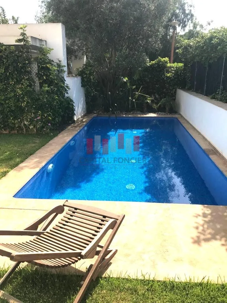 VILLA 3 CHAMBRES  AVEC PISCINE / VILLE VERTE - الدار البيضاء (3)