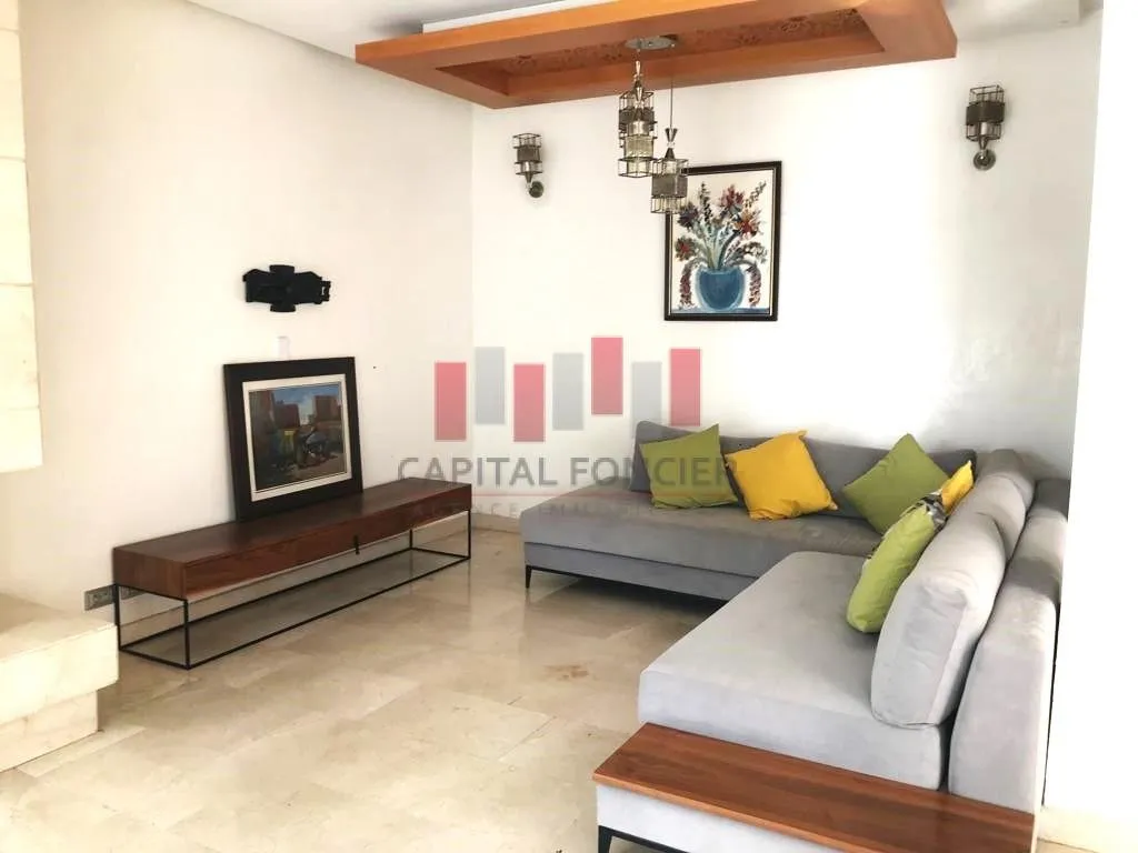 VILLA 3 CHAMBRES  AVEC PISCINE / VILLE VERTE - الدار البيضاء (4)