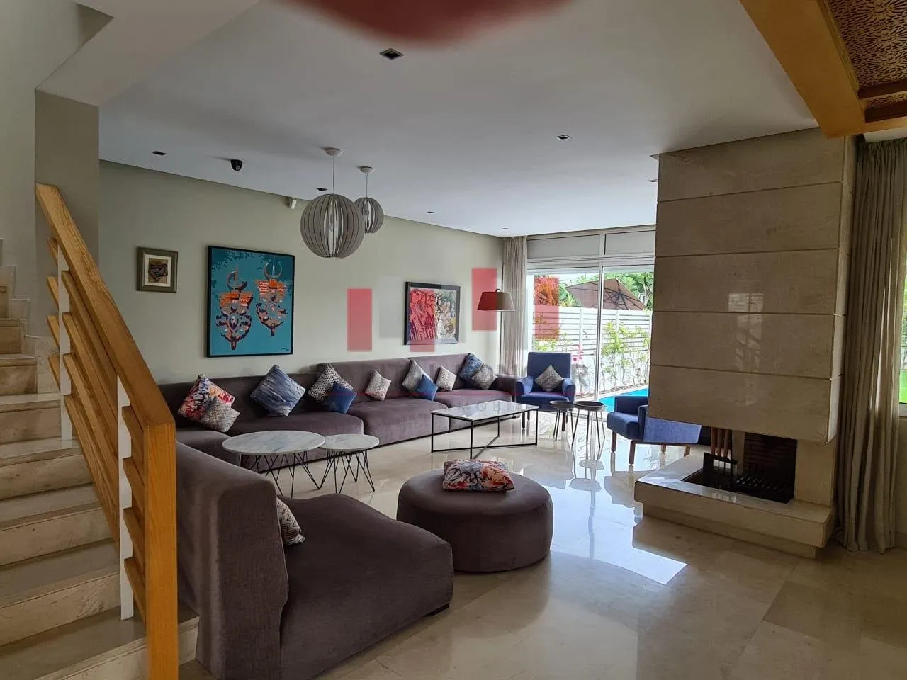 MAGNIFIQUE VILLA MEUBLEE 4 CHAMBRES / VILLE VERTE - الدار البيضاء (4)
