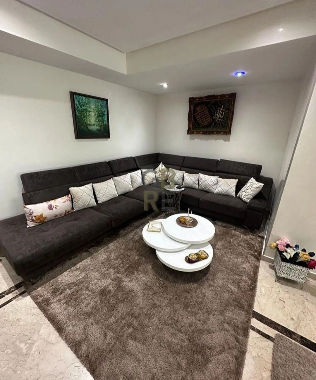 Bel Appartement meublé très ensoleiller sans vis-à-vis avec double façades - الرباط