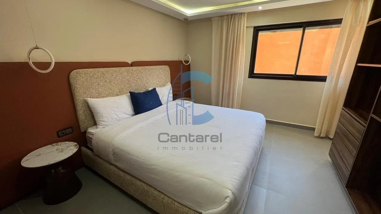 APPARTEMENT DUPLEX 3 CHAMBRES MEUBLÉ AVEC TERRASSE AU RDC À LOUER - VICTOR HUGO MARRAKECH - مراكش (3)