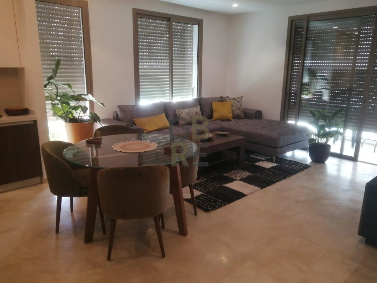 Magnifique appartement neuf  meublé, sans vis -à-vis - الرباط