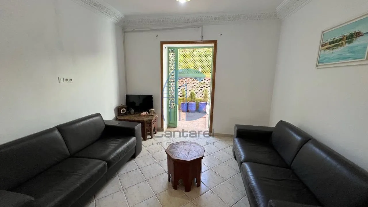 APPARTEMENT 2 CHAMBRES VIDE AVEC TERRASSE ET BASSIN À LOUER – AGDAL MARRAKECH - مراكش