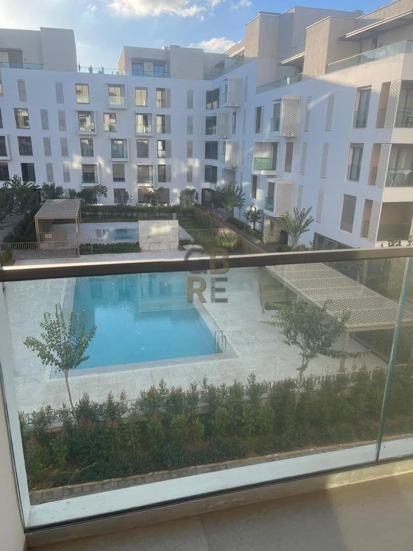 Magnifique appartement neuf meublé vue sur piscine de haut standing - الرباط (4)