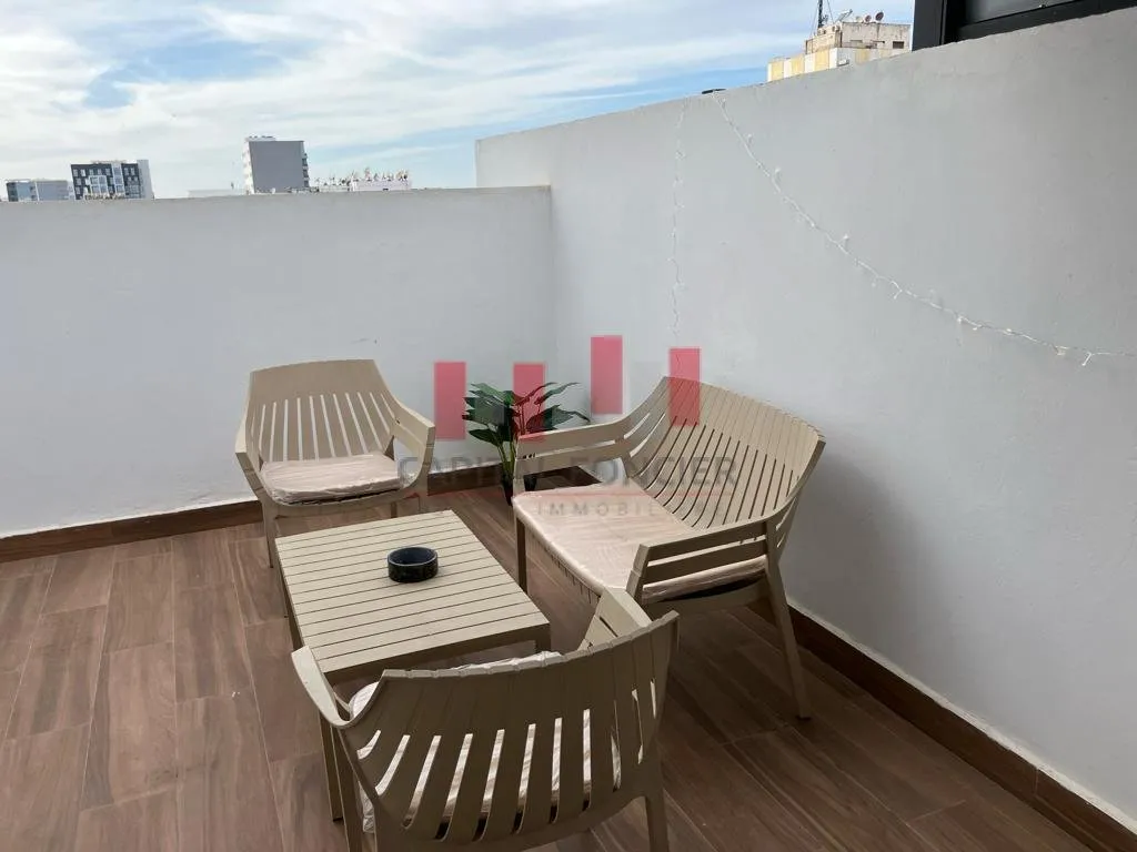 JOLI MEUBLÉ AVEC TERRASSE - الدار البيضاء