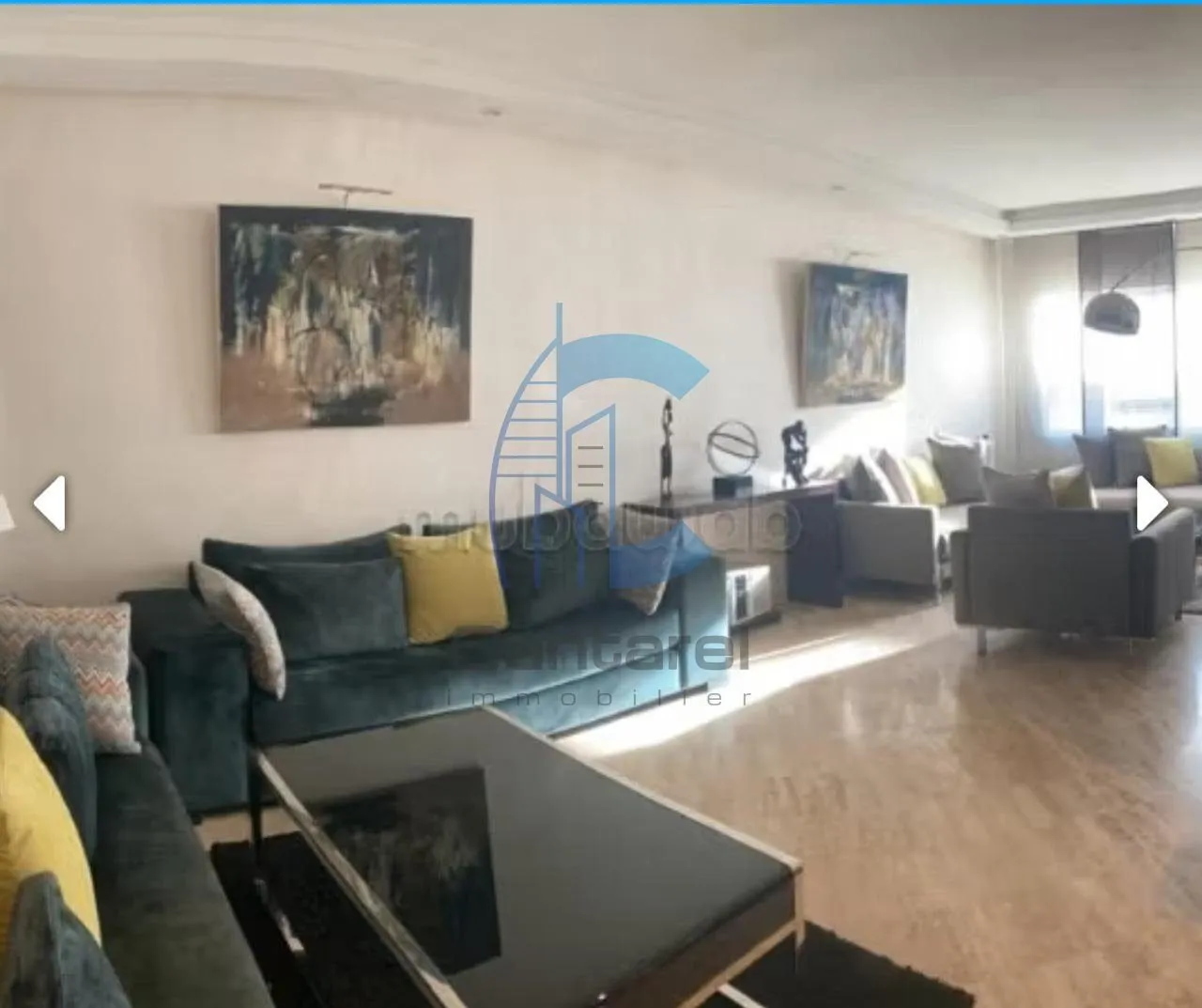 RACINE  - LOCATION UN BEL APPT MEUBLÉ - الدار البيضاء (2)