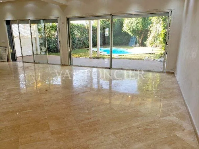 Location Villa 4chambres avec piscine sur les hauteurs de Ain Diab, Casablanca - الدار البيضاء (2)