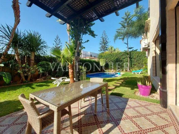 Très belle villa 4chambres avec piscine en location à Californie, Casablanca - الدار البيضاء (2)