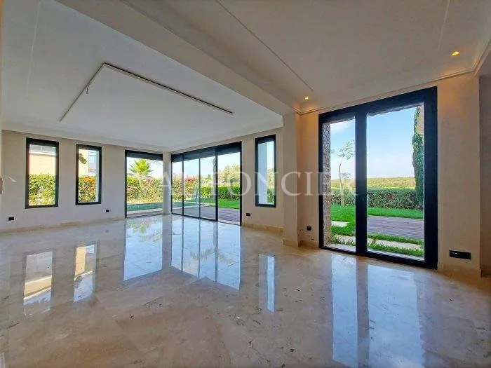 Location Villa Front de Golf 600m2 avec Piscine Palmeraie Bouskoura - الدار البيضاء (4)