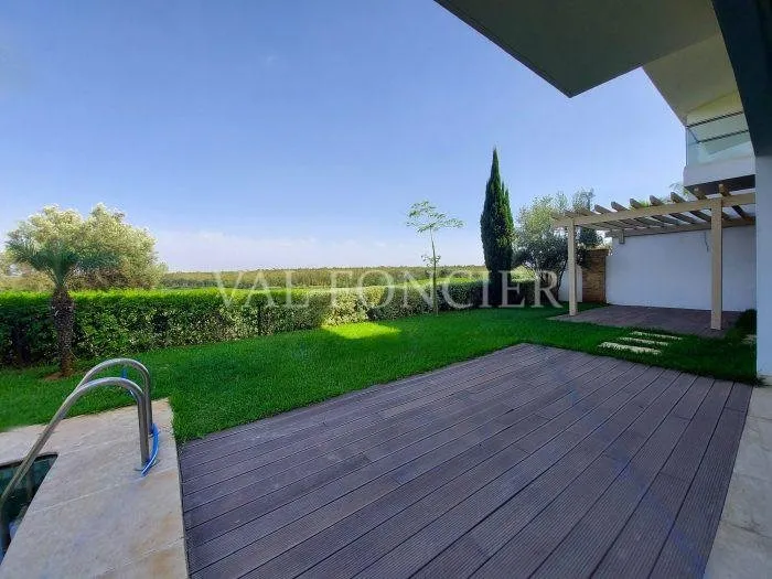 Location Villa Front de Golf 600m2 avec Piscine Palmeraie Bouskoura - الدار البيضاء (2)