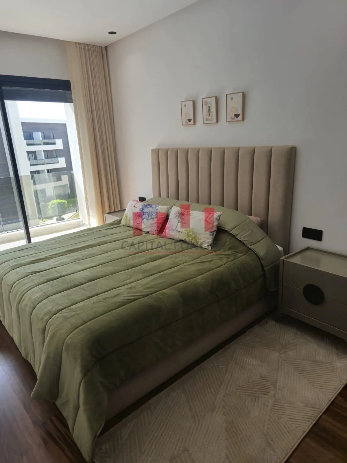 SUPERBE APPARTEMENT 1 CHAMBRE / SALON / MEUBLE / BOUSKOURA - الدار البيضاء (4)
