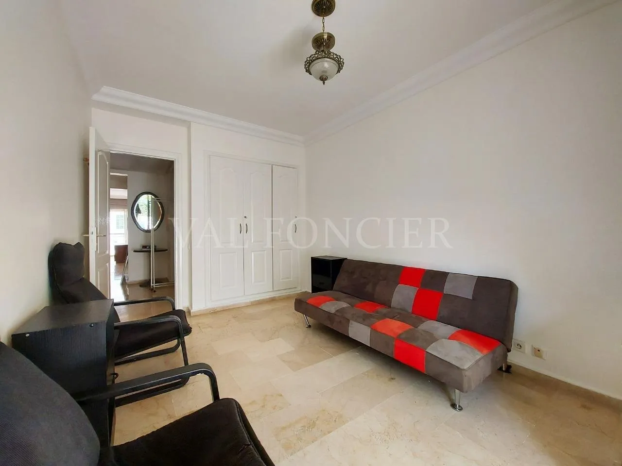 Location appartement meublé 90m2 2chambres Racine, Casablanca - الدار البيضاء (4)