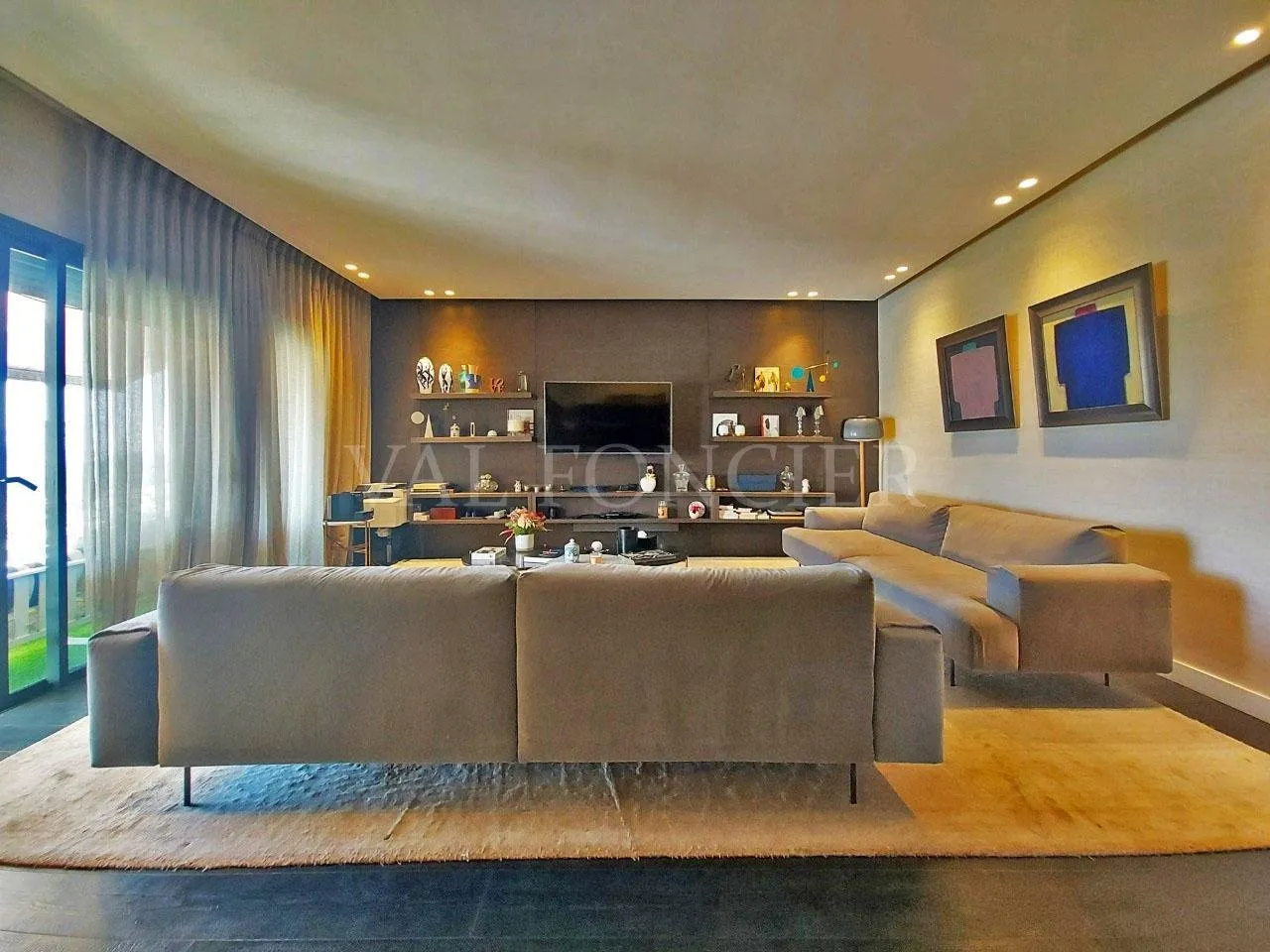 Location superbe appartement 3chambres avec terrasse étage élevé CFC, Casablanca - الدار البيضاء (3)