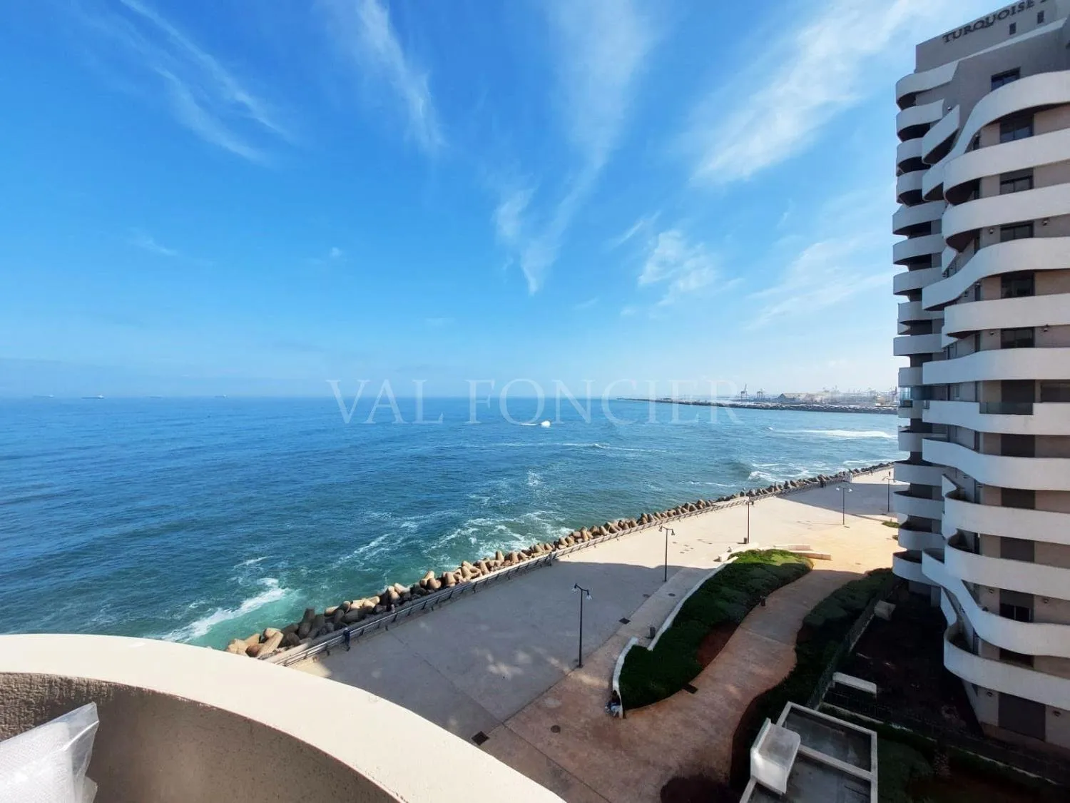 Location Sublime appartement meublé 176m2 vue sur mer Marina, Casablanca - الدار البيضاء