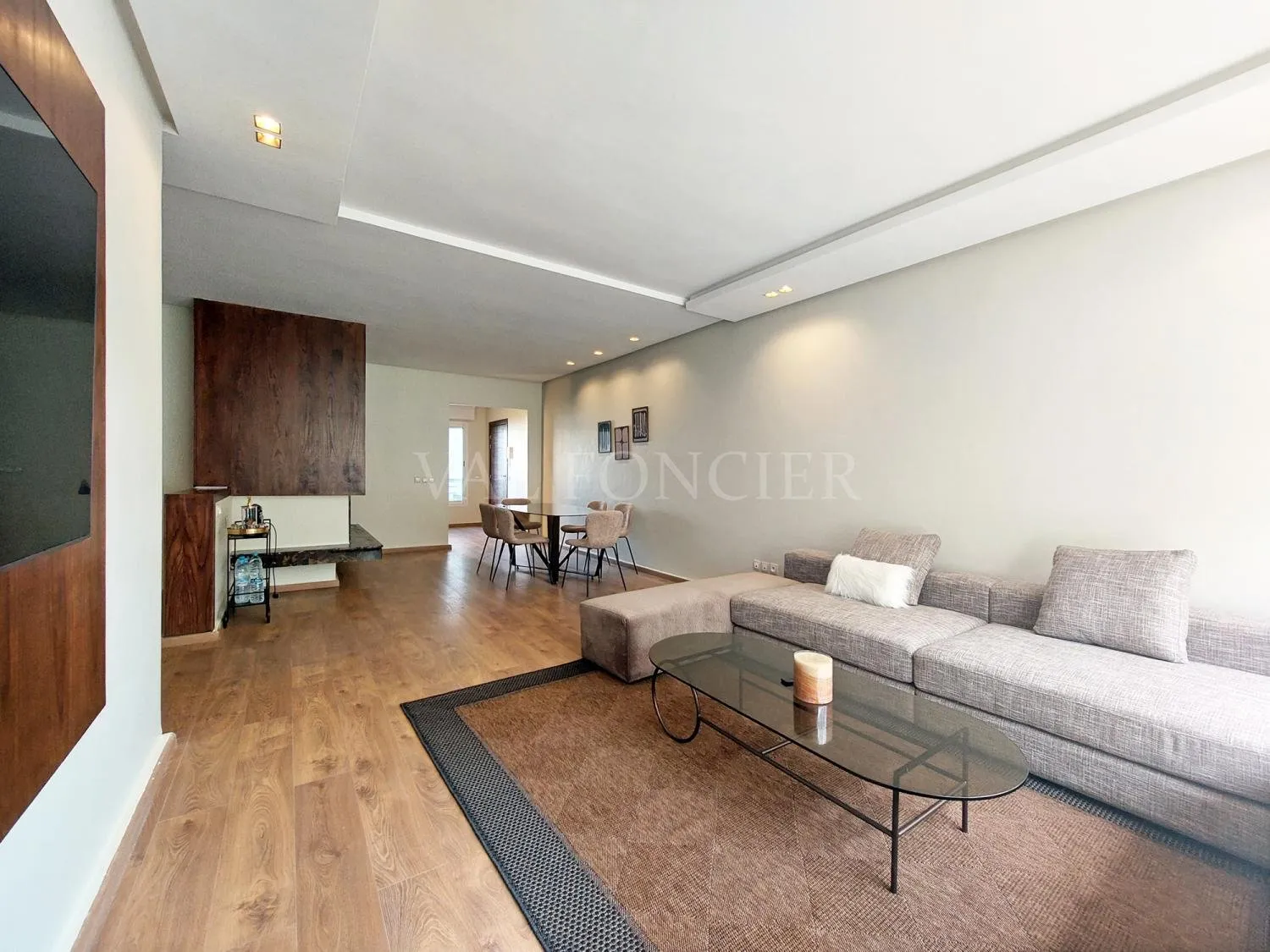 Location magnifique appartement 3chambres meublé moderne Ain Diab, Casablanca - الدار البيضاء