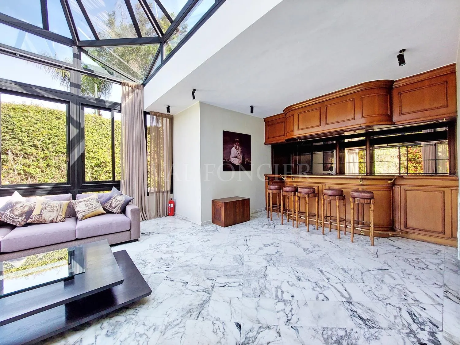 Exclusivité : Location villa Exceptionnelle 6suites 1400m2 avec piscine Anfa, Casablanca - الدار البيضاء (4)