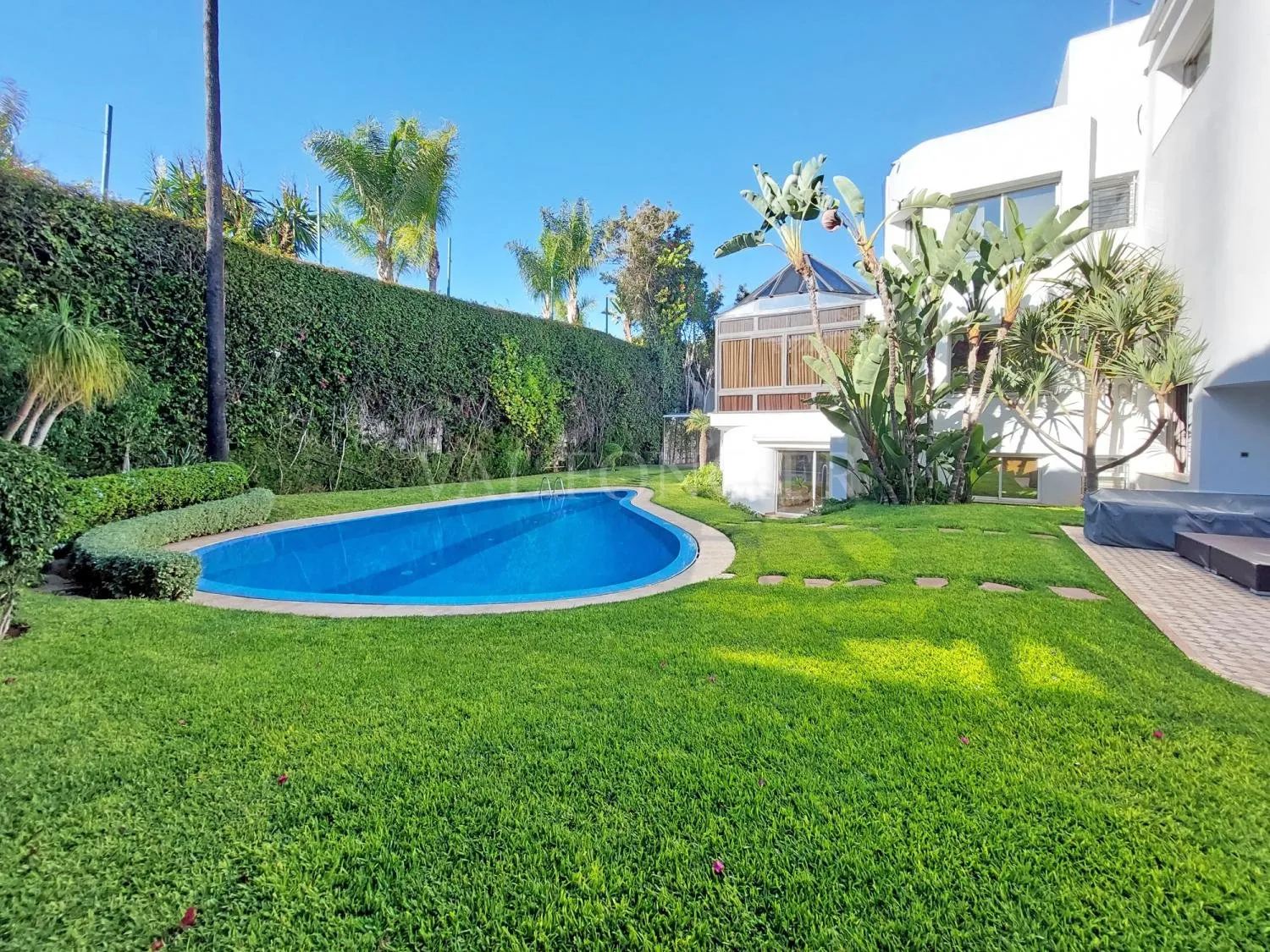 Exclusivité : Location villa Exceptionnelle 6suites 1400m2 avec piscine Anfa, Casablanca - الدار البيضاء (2)