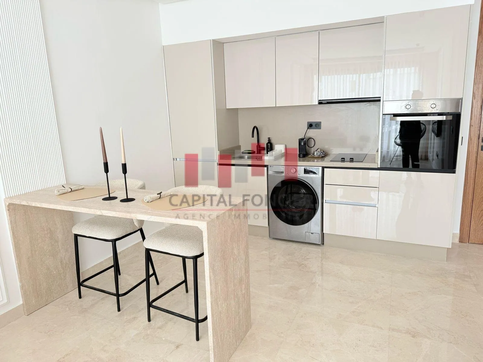 STUDIO MODERNE - RESIDENCE SÉCURISÉE - الدار البيضاء