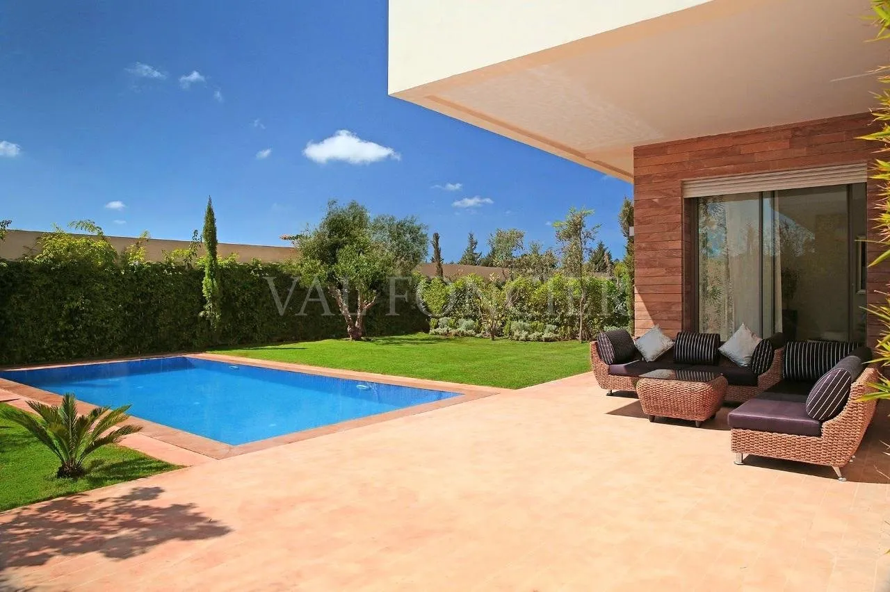 Location Villa Moderne 4chambres avec piscine 500m2 Californie, Casablanca - الدار البيضاء