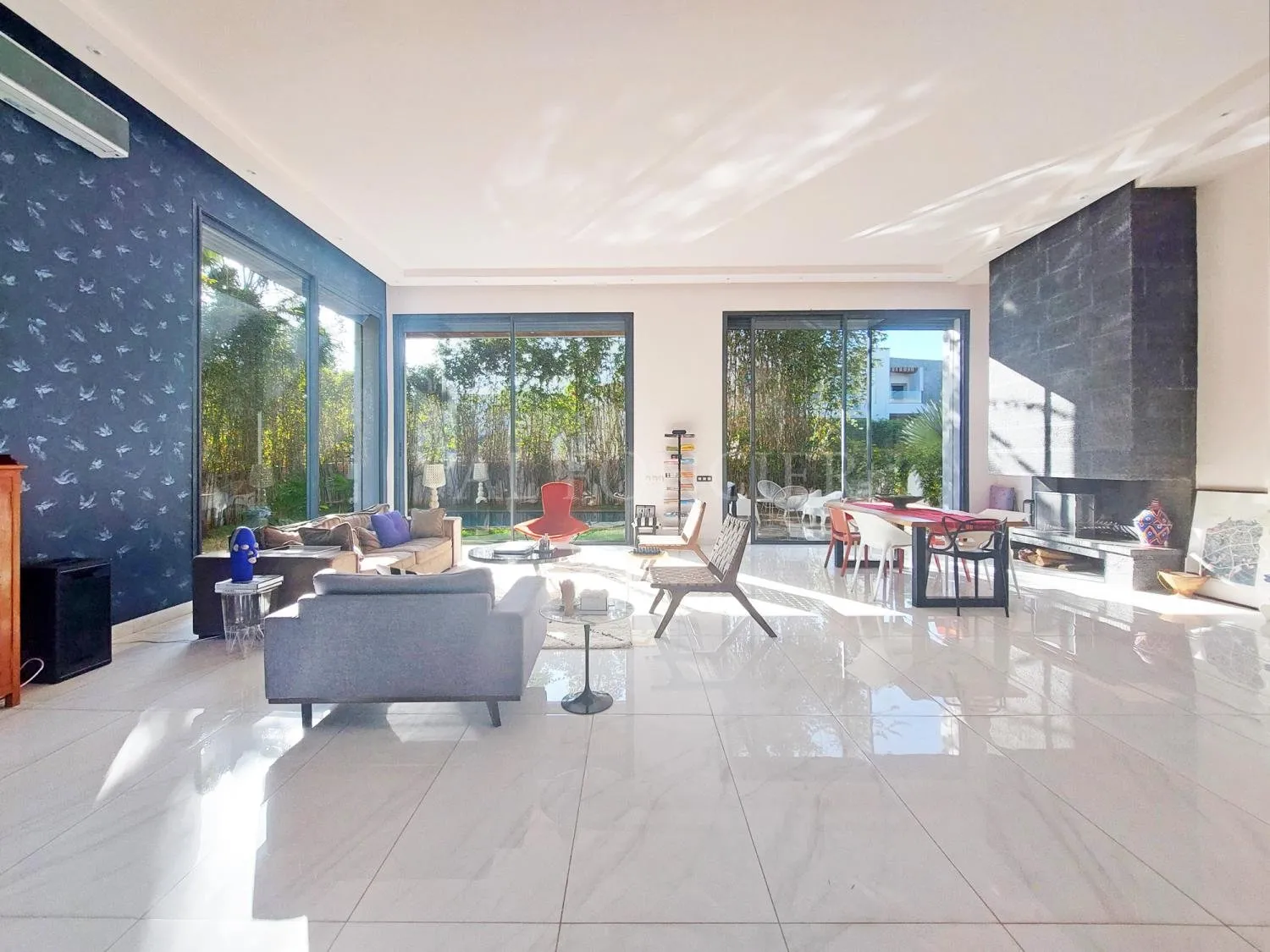 Location exceptionnelle villa moderne 4chambres avec piscine Ain Diab, Casablanca - الدار البيضاء (3)