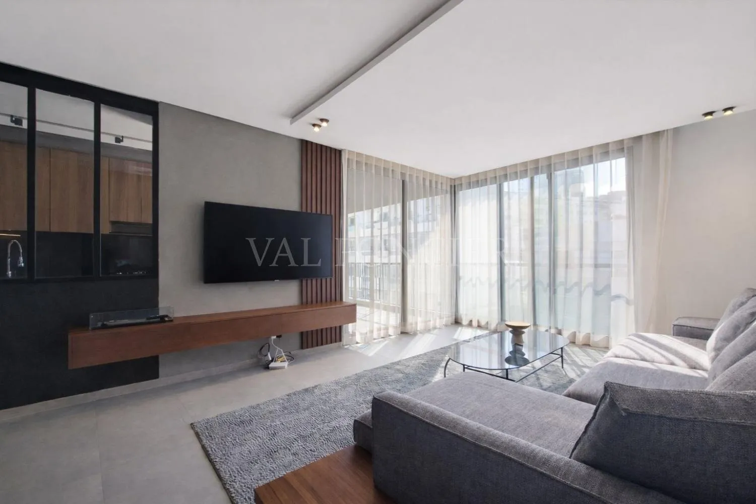 Location exceptionnel appartement 2chambres meublé moderne avec terrasse Palmier, Casablanca - الدار البيضاء (2)