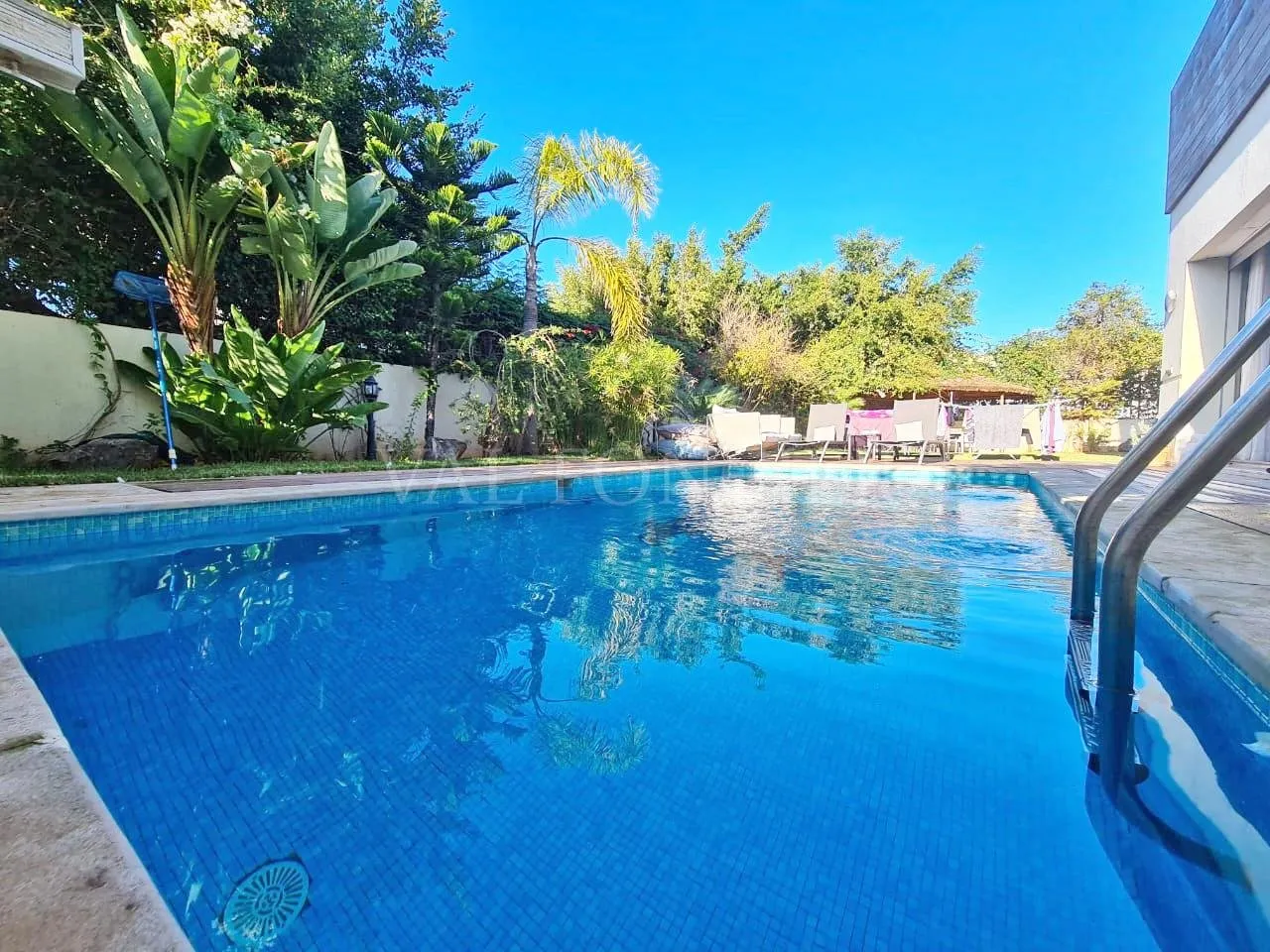Location très belle villa 730m2 4chambres avec piscine, Bouskoura Ville verte - الدار البيضاء