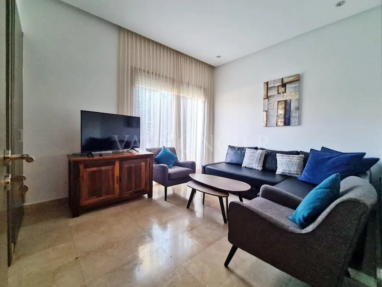Location très belle villa 730m2 4chambres avec piscine, Bouskoura Ville verte - الدار البيضاء (4)