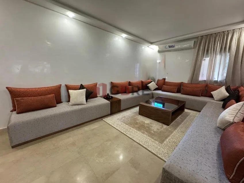 Bel Appartement meublé en location à Hay Riad - الرباط