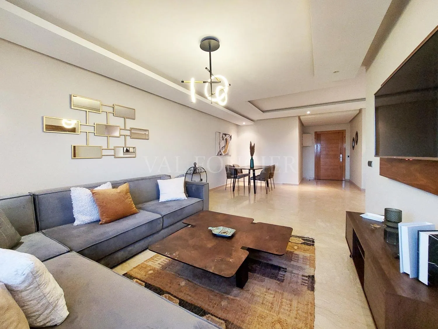 Location appartement meublé moderne avec terrasse Palmier, Casablanca - الدار البيضاء (2)