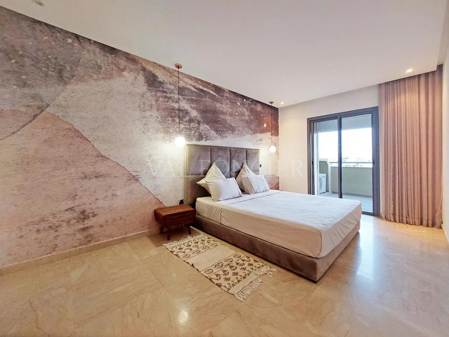 Location appartement meublé moderne avec terrasse Palmier, Casablanca - الدار البيضاء (4)