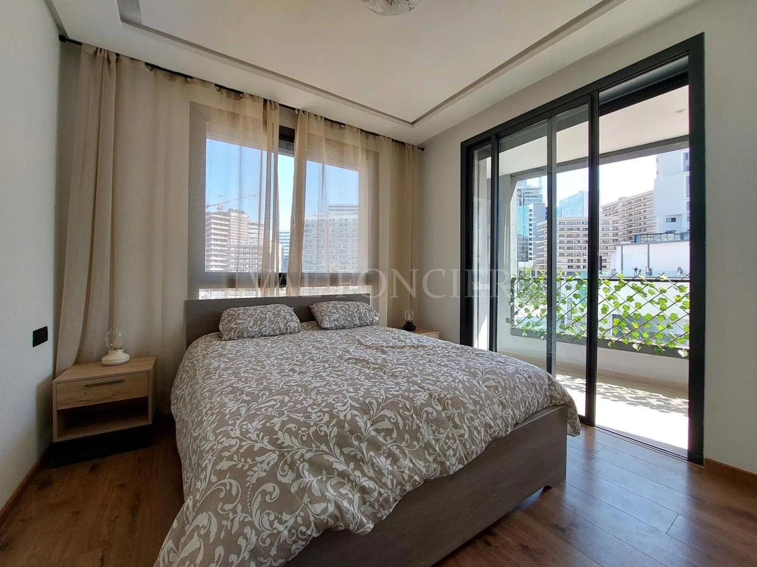 Location bel Appartement neuf meublé 2chambres avec terrasse CFC, Casablanca - الدار البيضاء (3)