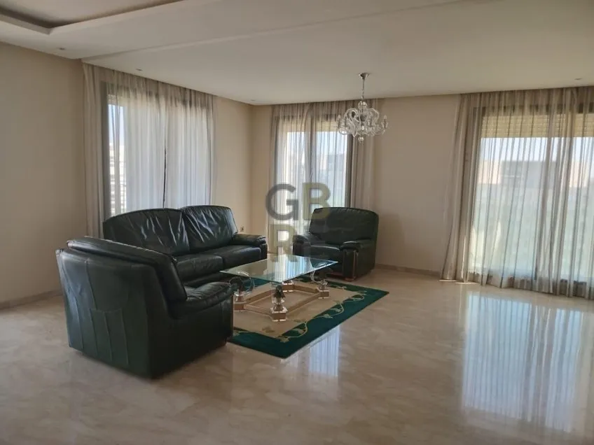 Magnifique appartement Meublé sans vis-à-vis, avec 3 façades à louer - الرباط (2)