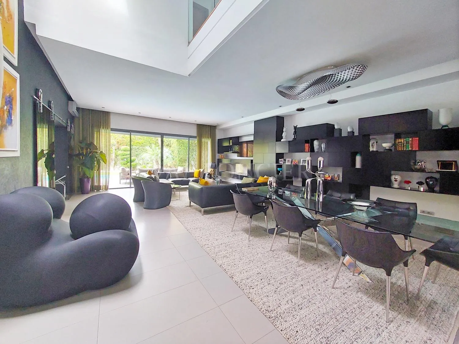 Location splendide villa meublée moderne avec rooftop et vue mer Ain Diab, Casablanca - الدار البيضاء (3)
