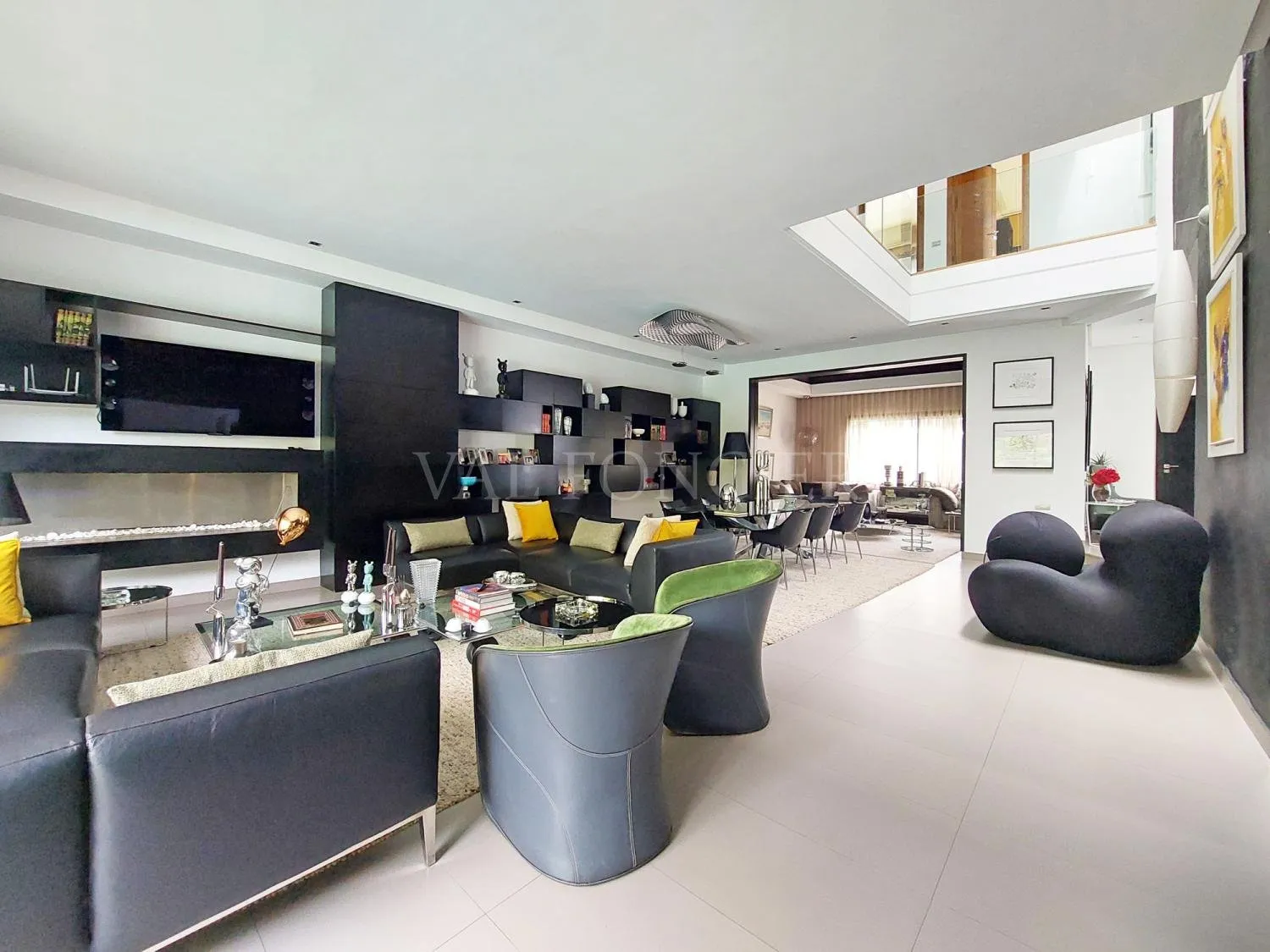 Location splendide villa meublée moderne avec rooftop et vue mer Ain Diab, Casablanca - الدار البيضاء (4)