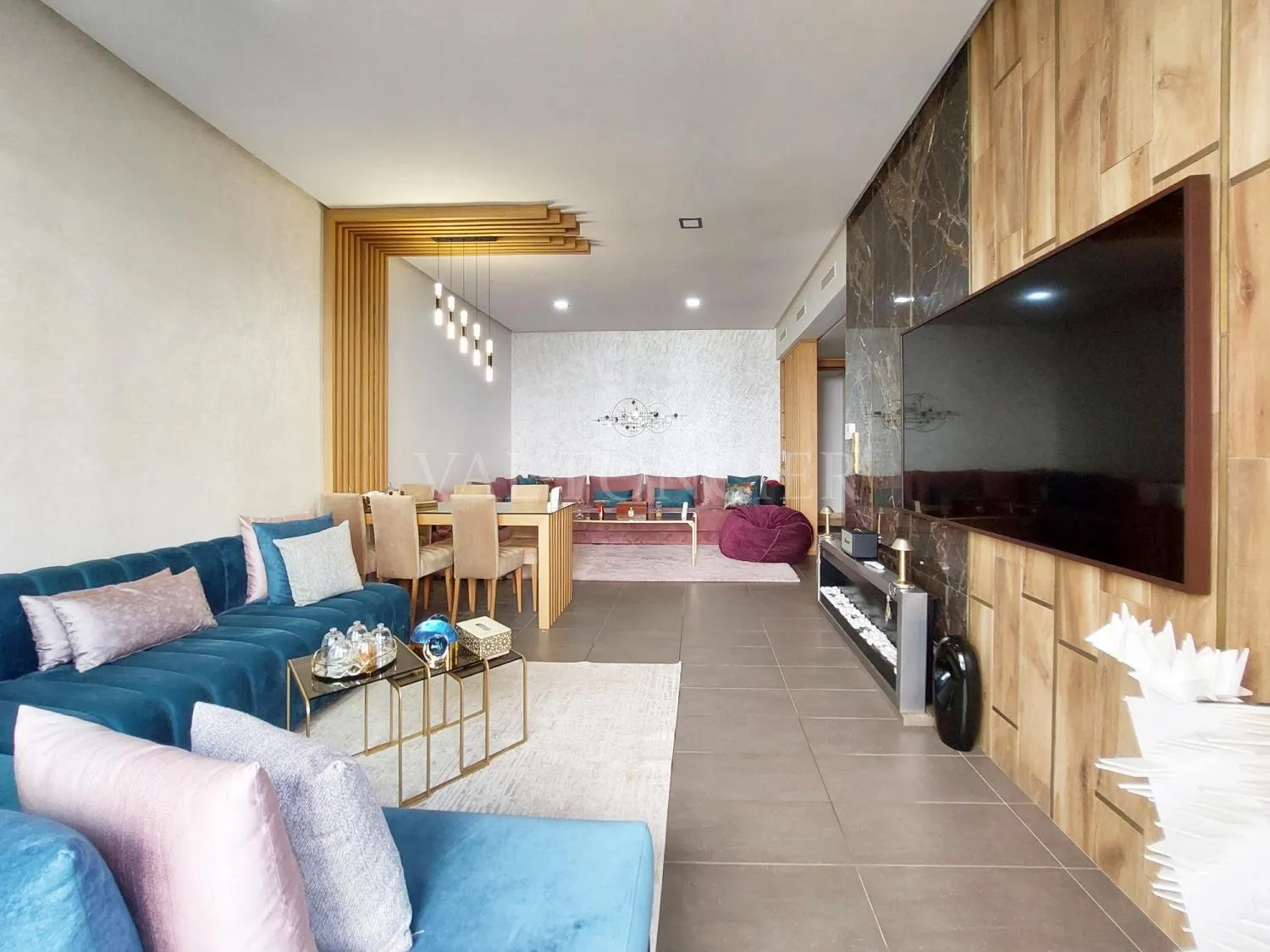 Location appartement 2chambres avec terrasse et vue mer Anfa Place - الدار البيضاء (2)
