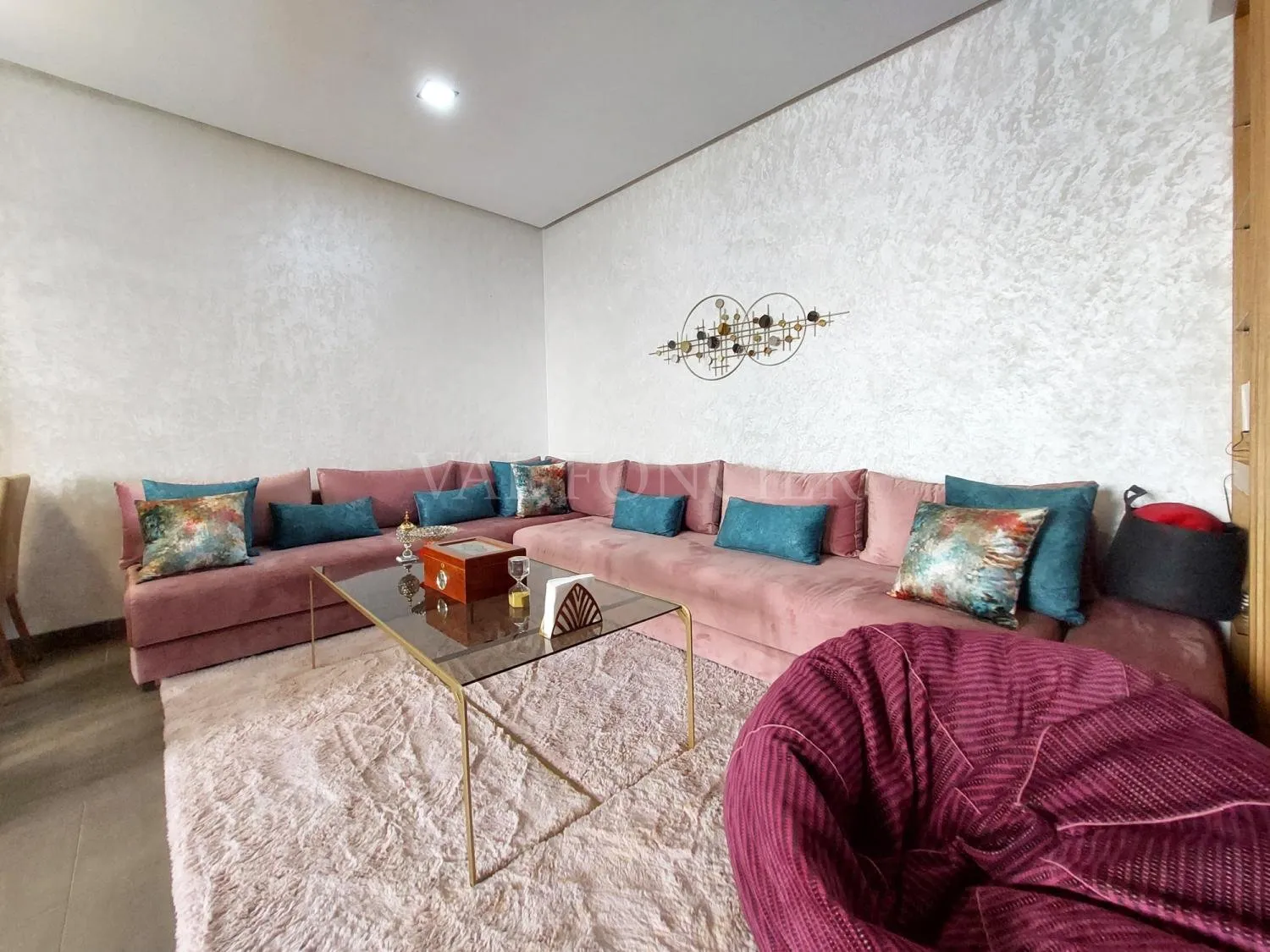 Location appartement 2chambres avec terrasse et vue mer Anfa Place - الدار البيضاء (4)
