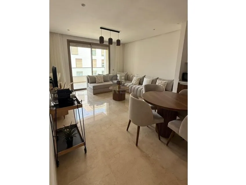 appartement meublé haut standing très ensoleillé sans vis-à-vis à Eagle Hills - الرباط
