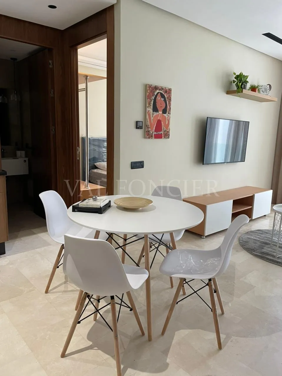 Location studio meublé haut standing avec terrasse Californie, Casablanca - الدار البيضاء (4)