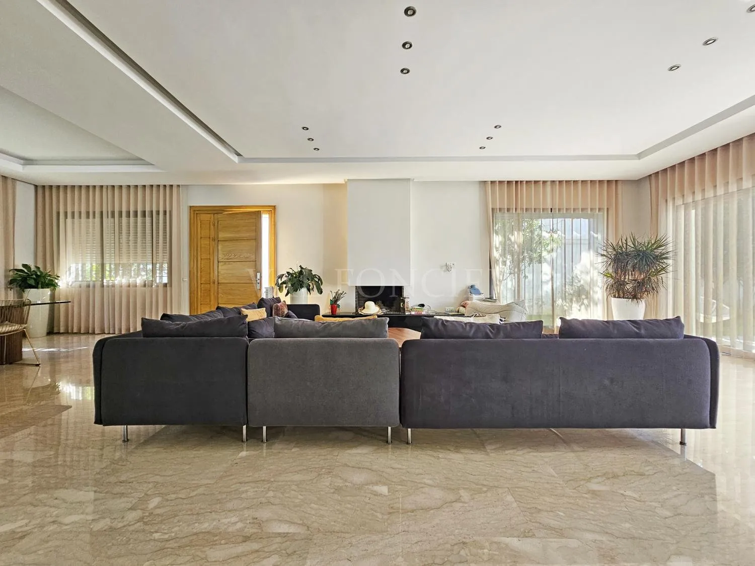 Location villa moderne 4suites avec piscine Ain Diab, Casablanca - الدار البيضاء (4)