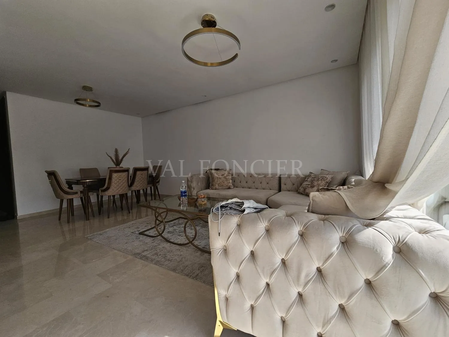 Location appartement 2chambres avec terrasse sans vis à vis, Casablanca Finance City - الدار البيضاء (3)